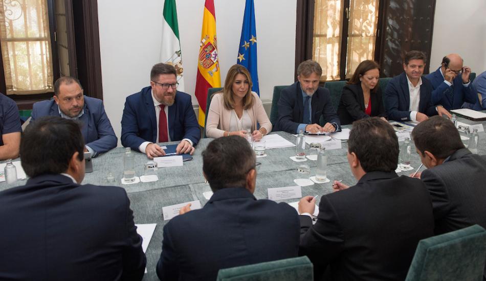 Reunión de la Mesa del Agua de Almería